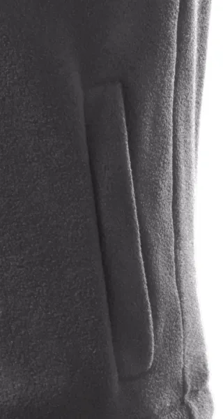 Klasyczna kamizelka polarowa - Praktyczne kieszenie zapinane na zamek