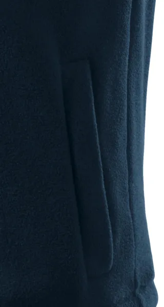 Klasyczna kamizelka polarowa - Praktyczne kieszenie zapinane na zamek