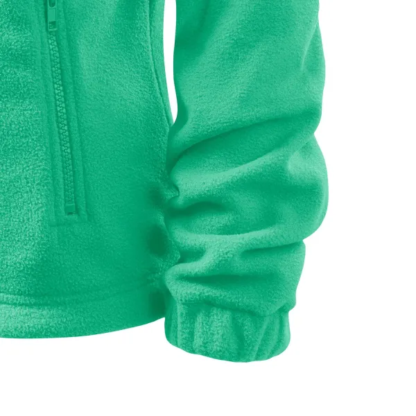 Damska kurtka polarowa - Praktyczne kieszenie zapinane na zamek