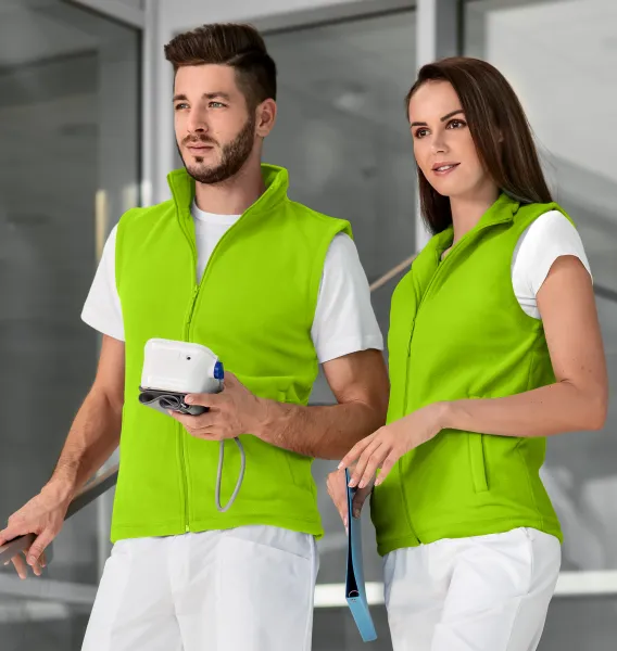 Klasyczna kamizelka polarowa - Kamizelka polarowa unisex - dla kobiet i mężczyzn