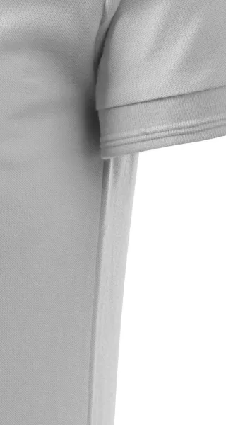 Męska luźna koszulka polo - Krój z bocznymi szwami