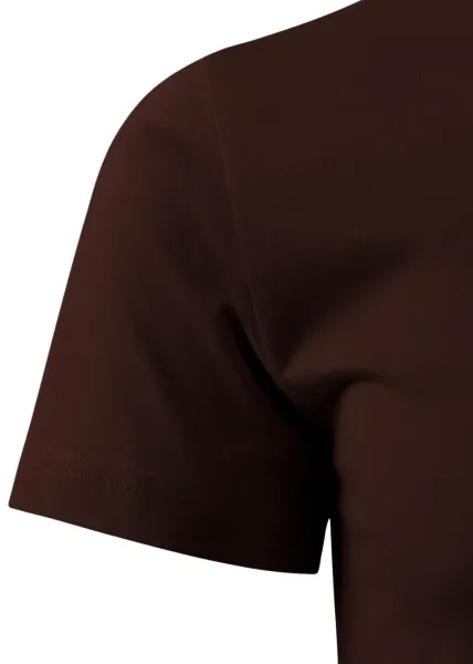 Prosta koszulka męska - Klasyczne krótkie rękawy