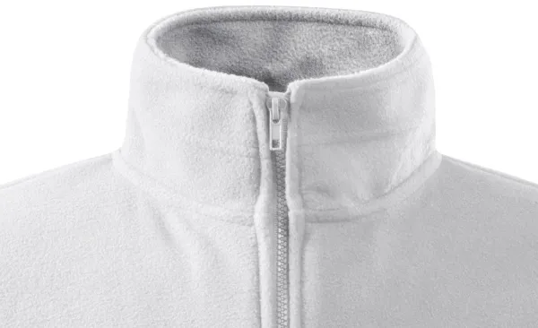 Męska kurtka polarowa - Zapięcie na zamek błyskawiczny aż do brody