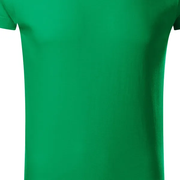 Obcisła koszulka męska - Łagodnie zwężane cięcie