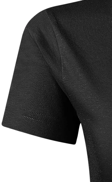 T-shirt damski z bawełny organicznej - Klasyczne krótkie rękawy