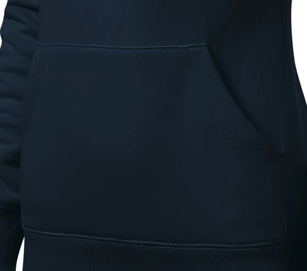 Damska bluza z kapturem bez zamka - Torba w stylu kangura