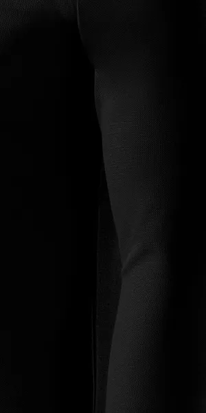 Męska koszulka polo z długim rękawem - Krój z bocznymi szwami