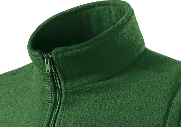 Klasyczna kamizelka polarowa - Podwyższony kołnierz chroniący szyję przed zimnem