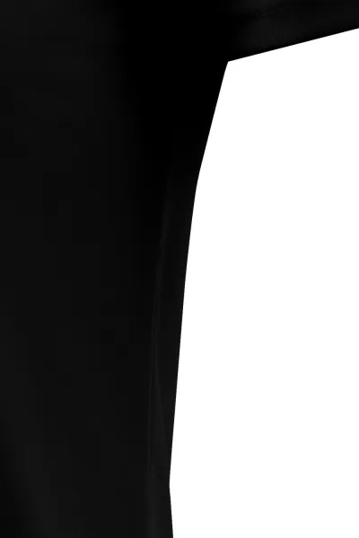 T-shirt z asymetrycznym dekoltem - Krój z bocznymi szwami