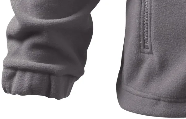 Męska kurtka polarowa - Długie rękawy z elastycznymi mankietami