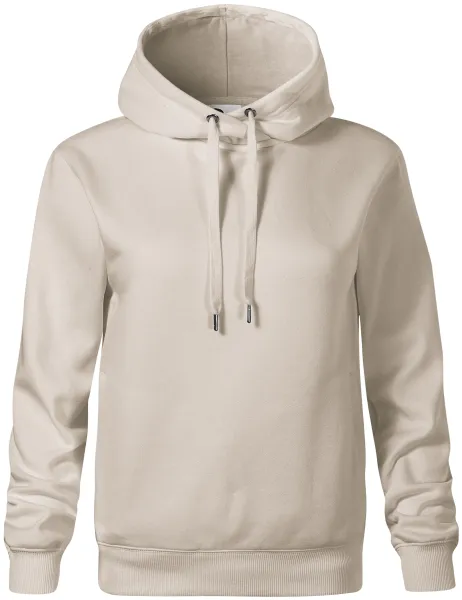 Wygodna bluza damska z kapturem - Luźny krój ze szwami bocznymi