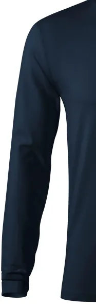 Dopasowana koszulka męska z długim rękawem - Klasyczne długie rękawy