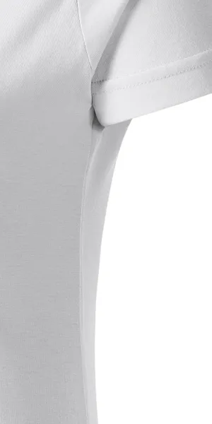 Prosta koszulka damska - Krój z bocznymi szwami