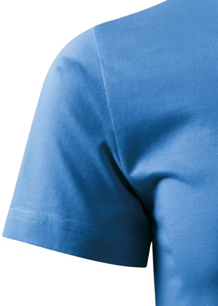 Prosta koszulka męska - Klasyczne krótkie rękawy