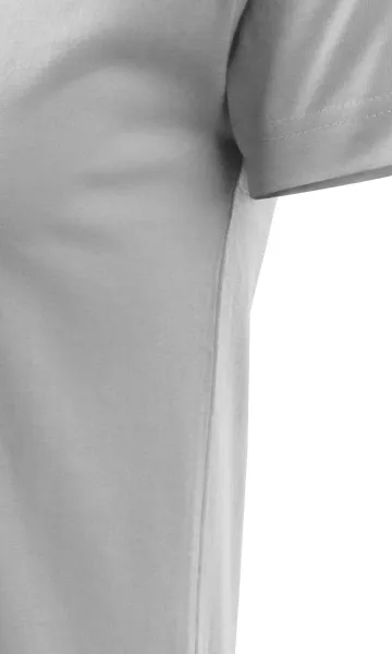 Prosta koszulka polo męska - Krój z bocznymi szwami