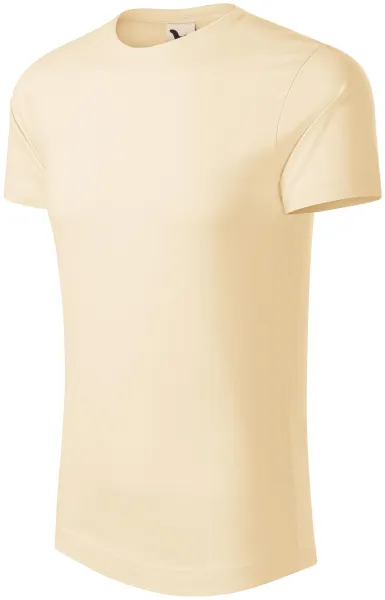 Męska koszulka z bawełny organicznej - Męska codzienna koszulka T-shirt