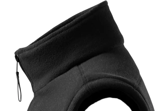 Klasyczna kamizelka polarowa - Podwyższony kołnierz chroniący szyję przed zimnem