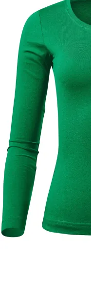 Koszulka damska z długim rękawem - Klasyczne długie rękawy