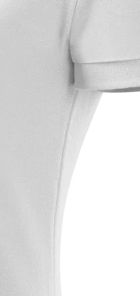 Damska koszulka polo - Krój z bocznymi szwami