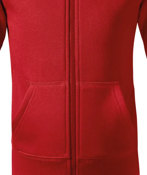 Bluza dziecięca z kapturem - Luźny krój ze szwami bocznymi