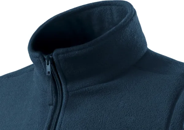 Klasyczna kamizelka polarowa - Podwyższony kołnierz chroniący szyję przed zimnem