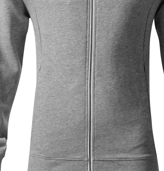 Bluza męska z ukrytymi kieszeniami - Luźny krój ze szwami bocznymi