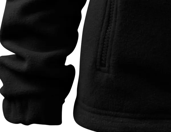 Damska kurtka polarowa - Długie rękawy z elastycznymi mankietami