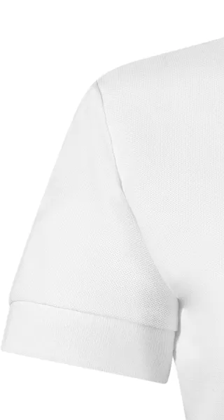 Damska dopasowana koszulka polo - Klasyczne krótkie rękawy