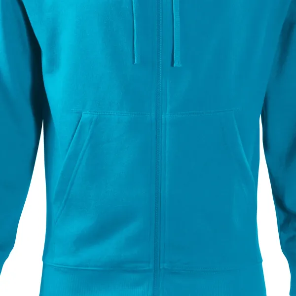 Bluza męska z kapturem - Luźny krój ze szwami bocznymi
