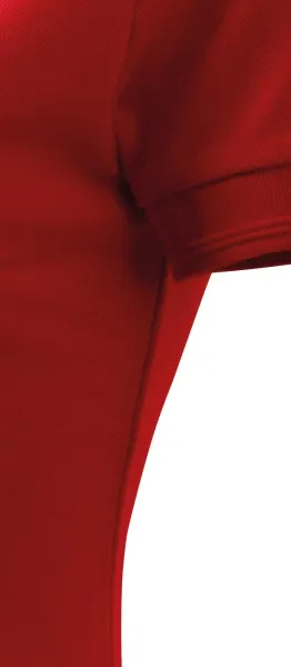 Damska elegancka koszulka polo - Krój z bocznymi szwami