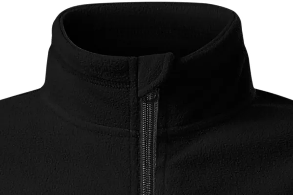 Kontrastowa kurtka z polaru dla dzieci - Zapięcie na zamek błyskawiczny aż do brody