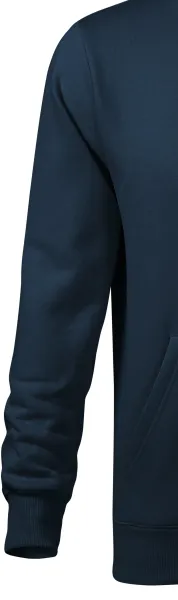 Męska bluza z kapturem bez zamka - Klasyczne długie rękawy