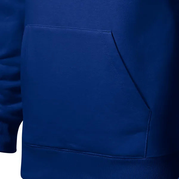 Męska bluza z kapturem bez zamka - Torba w stylu kangura