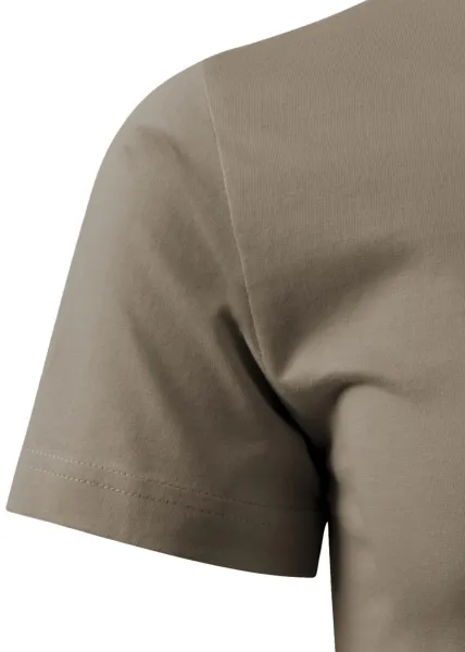 Prosta koszulka męska - Klasyczne krótkie rękawy