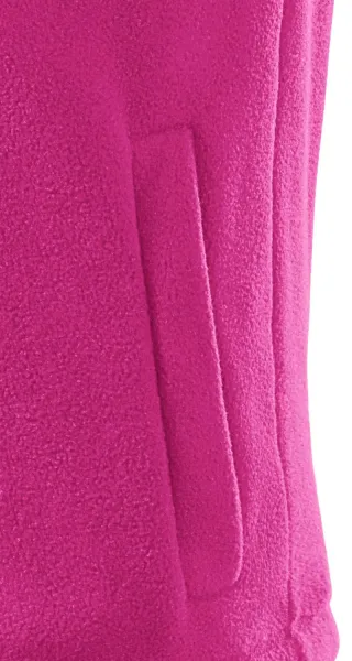 Klasyczna kamizelka polarowa - Praktyczne kieszenie zapinane na zamek