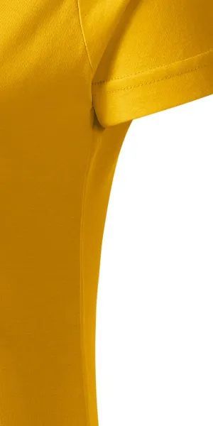 Prosta koszulka damska - Krój z bocznymi szwami